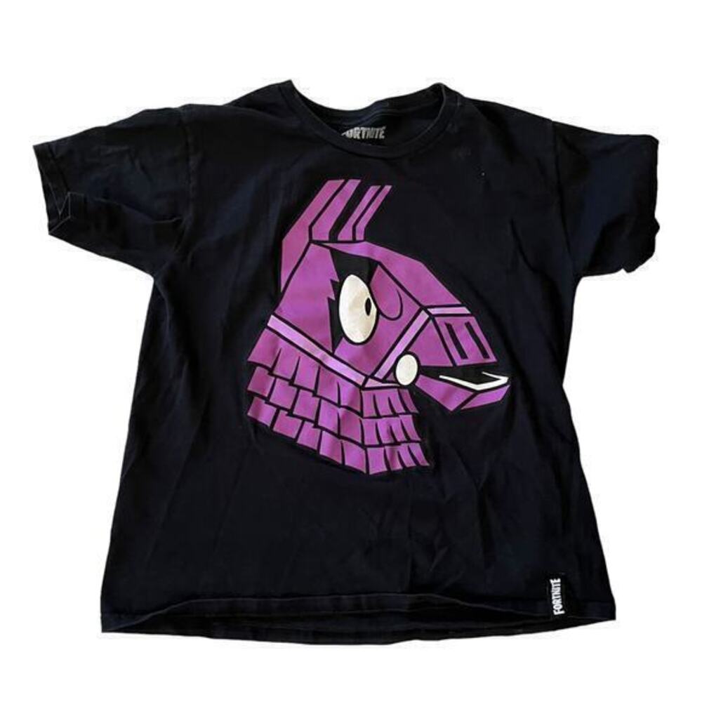 Fortnite Fierce Victory Royale Supply Llama Kids Tee T-Shirt